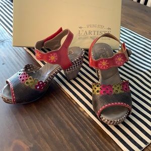 L’Artiste Spring Step Jive Sz 6.5-7 (UK 37)